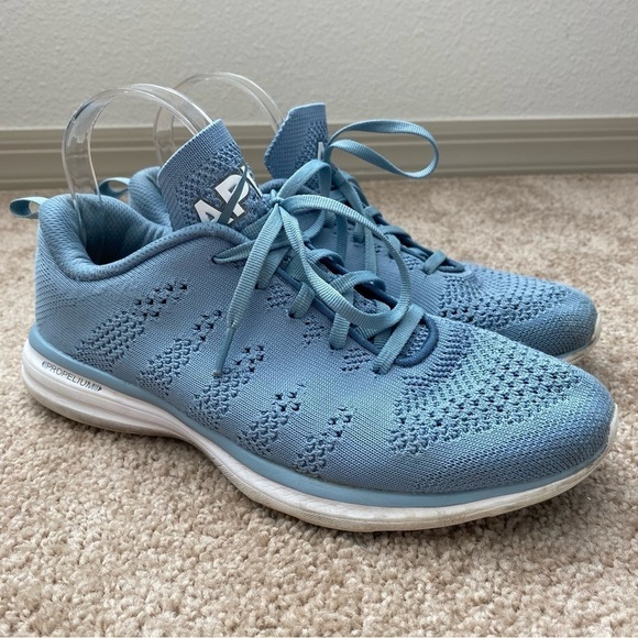 APL | Men's Techloom Pro Sneakers Blue Size 8 - Picture 1 of 11